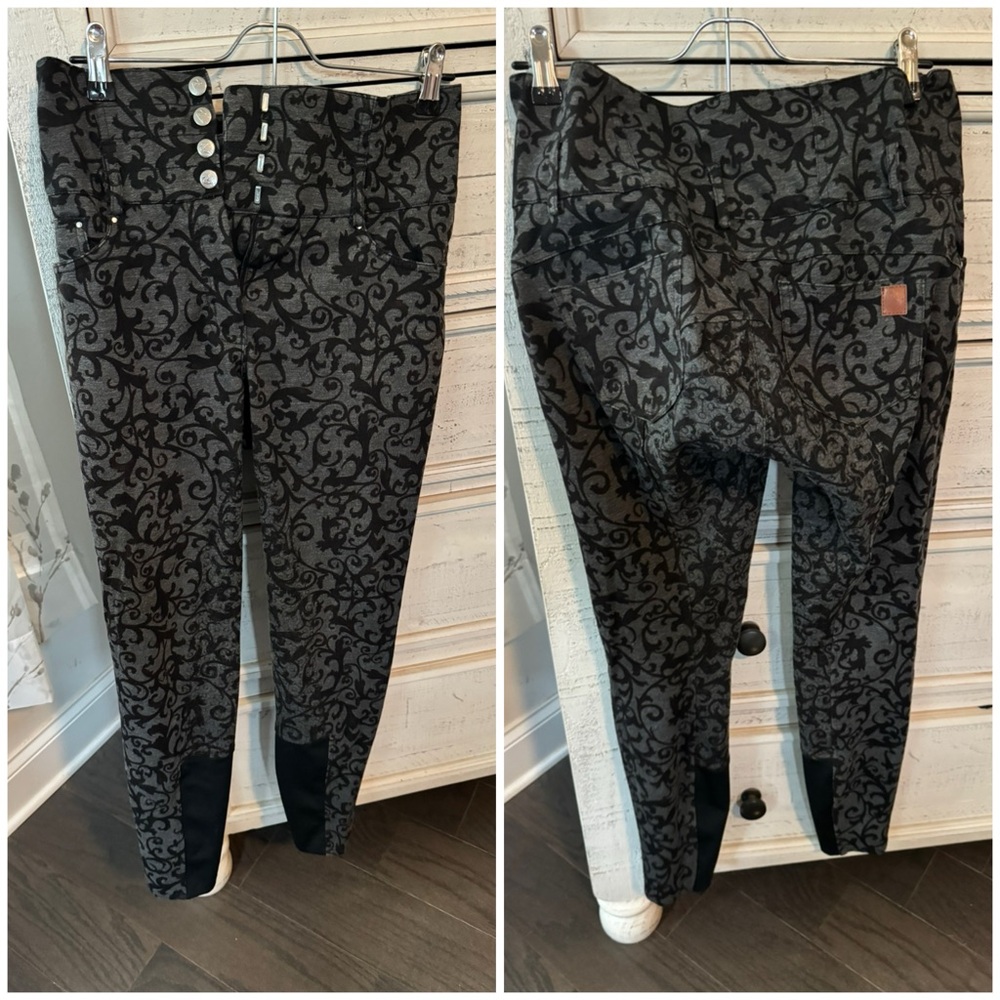 Full seat silicone breeches